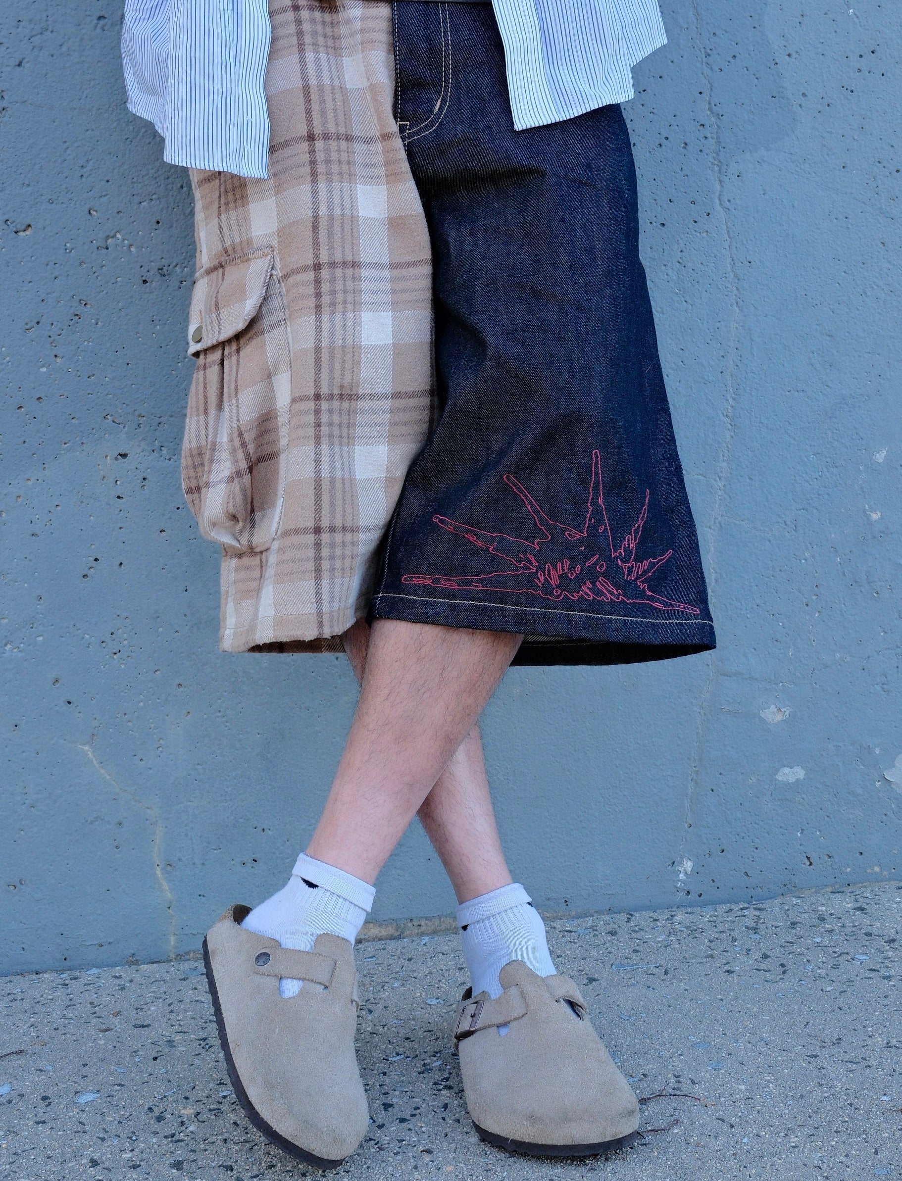 half & half shorts