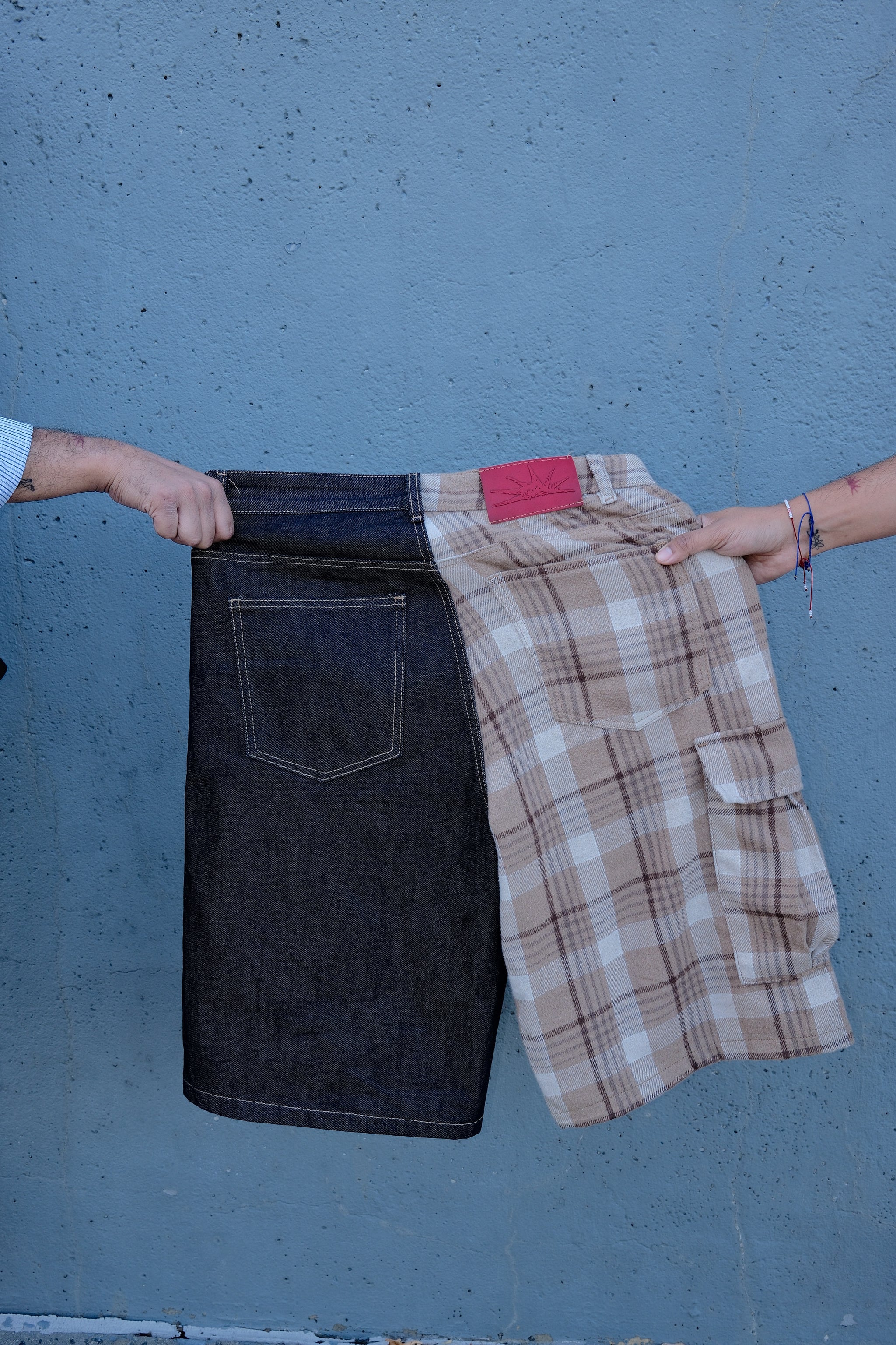 half & half shorts