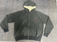 kbl crystals zip-up hoodie