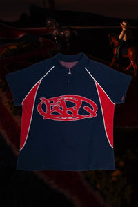 horsepower quarter-zip polo